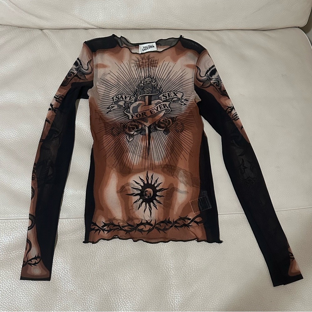 Jean Paul Gaultier Mesh Top